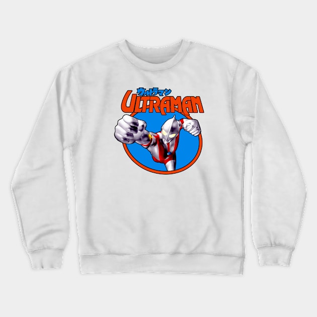 Ultraman (Alt Print) Crewneck Sweatshirt by Nerdology